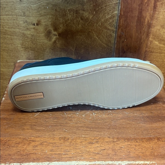 Martin Dingman Black Leather Sneakers - Picture 2 of 5